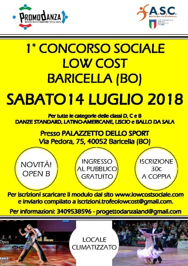volantino low cost BARICELLA